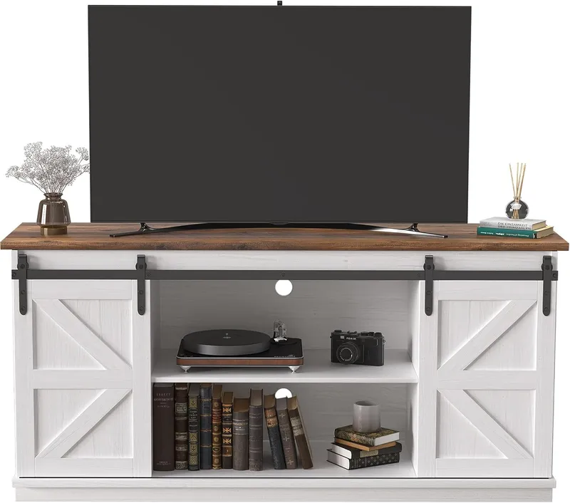 JUMMICO TV Stand for 65 Inch TV
